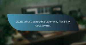 Read more about the article MaaS: Infrastructure Management, Flexibility, Cost Savings