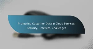 Read more about the article Protecting Customer Data in Cloud Services: Security, Practices, Challenges